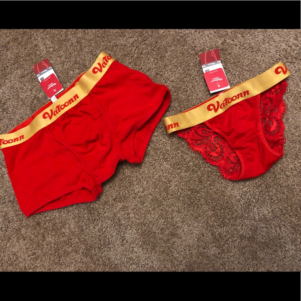 His & Hers matching underwear